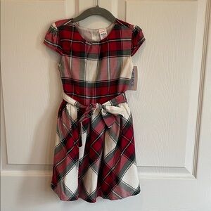Carter's Classic Red and White Plaid Dress